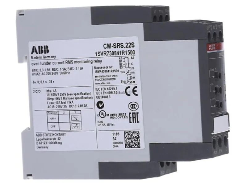 ABB ASEA BROWN BOVERI CM-SRS.22S 電壓/相位監測器