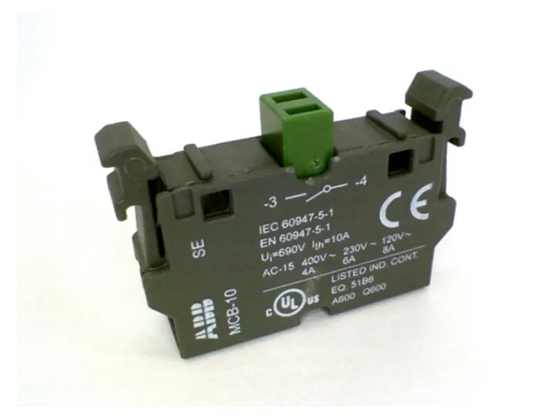ABB ASEA BROWN BOVERI MCB-10 Phụ kiện/Bóng đáy/Nắp/Tiếp điểm/Biến áp