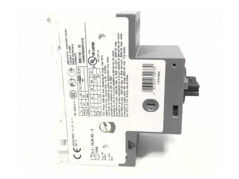 ABB MS116-10手動電機啟動器
