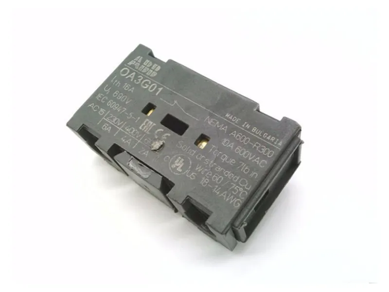 OA3G01 Auxiliary Contact by ABB - ASEA BROWN BOVERI