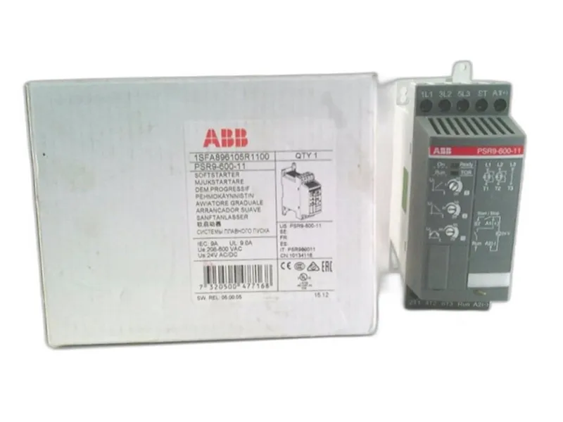 ABB ASEA BROWN BOVERI PSR9-600-11軟啟動器