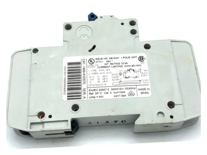ALLEN BRADLEY 1489-A1D070 導軌式斷路器
