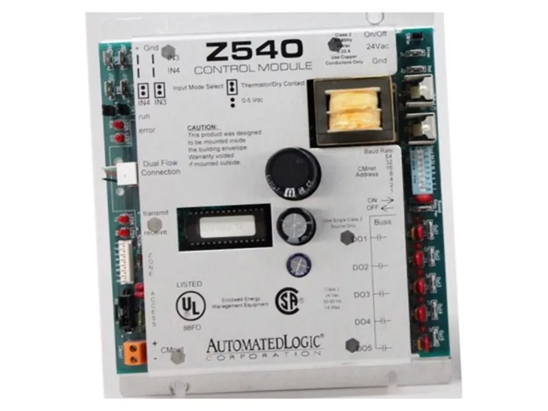 Z540 PLC Module/Rack by AUTOMATED LOGIC