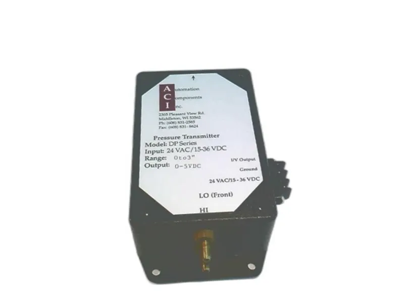 AUTOMATION COMPONENTS INC DP SERIES Verici