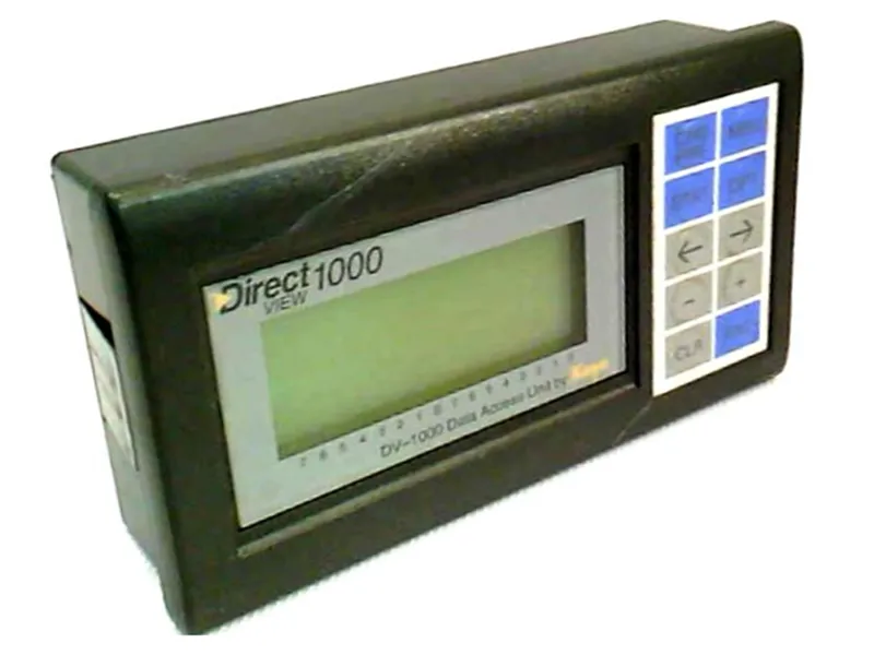 DV-1000操作界面由PLC DIRECT製造