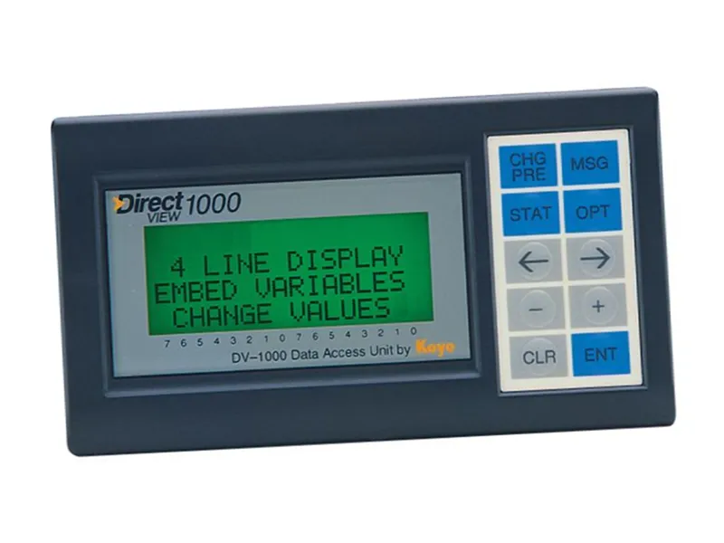 DV-1000操作界面由PLC DIRECT製造