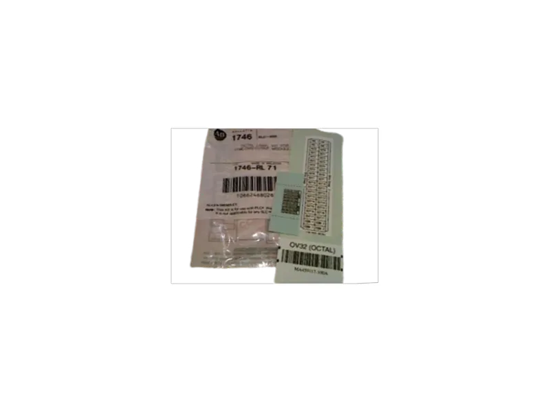 ALLEN BRADLEY 1746-RL71 PLC模組/機架