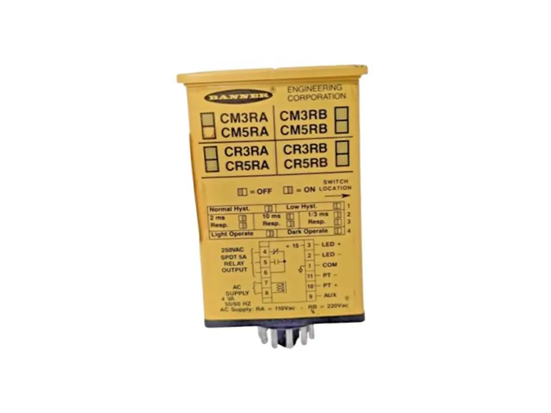 BANNER ENGINEERING CM5RA傳感器放大器
