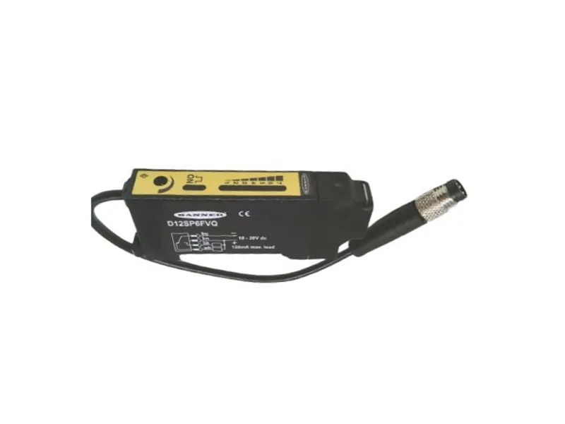 BANNER ENGINEERING D12SP6FVQ 光電傳感器