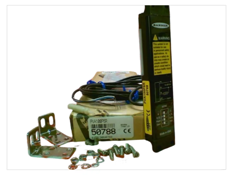 Polohový senzor/Vysílač/Monitor PVA100P6R od BANNER ENGINEERING