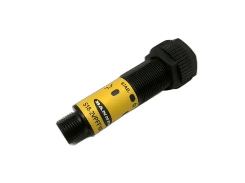 S18-2VPFF100-Q8 Photoelectric Sensor by BANNER ENGINEERING