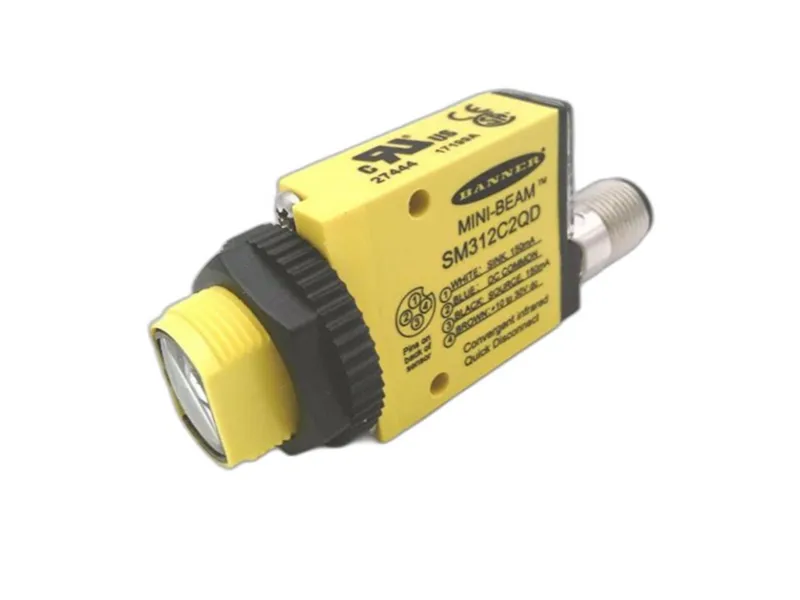 BANNER ENGINEERING SM312C2QD 光電感測器