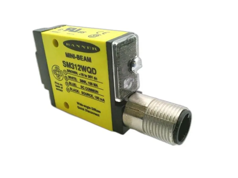 BANNER ENGINEERING SM312WQD 光電感測器