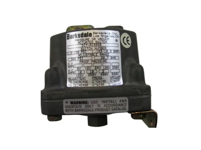Cảm biến/công tắc/bộ chuyển đổi áp suất thủy lực BARKSDALE D1T-A150