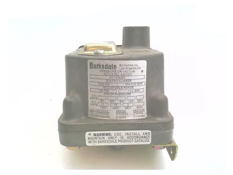Công tắc áp suất BARKSDALE D1T-A80SS