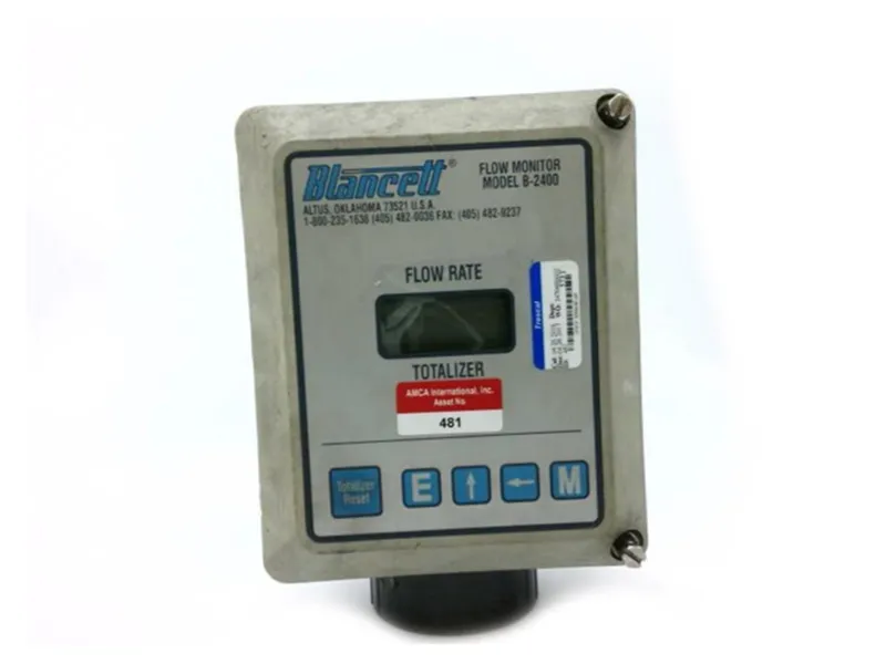 BLANCETT B-2400 Flowmetre