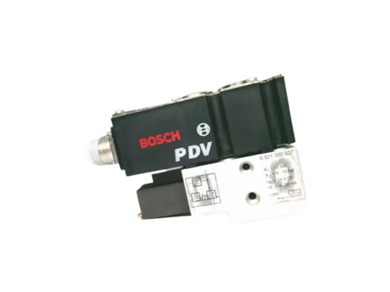 BOSCH 0-821-302-037 Pneumatic Gauge by REXROTH
