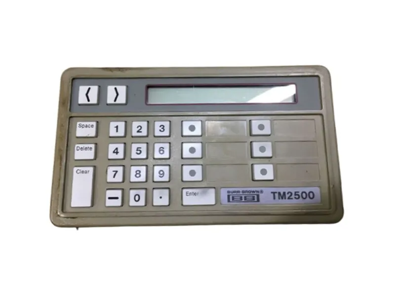 TM2500操作員界面（BURR BROWN品牌）
