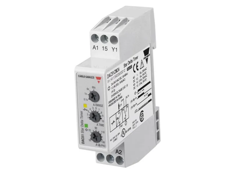 Relé de atraso de tempo DAC51CM24 da CARLO GAVAZZI