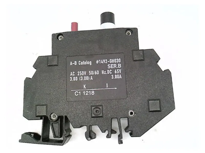ALLEN BRADLEY 1492-GH030 DIN導軌安裝斷路器