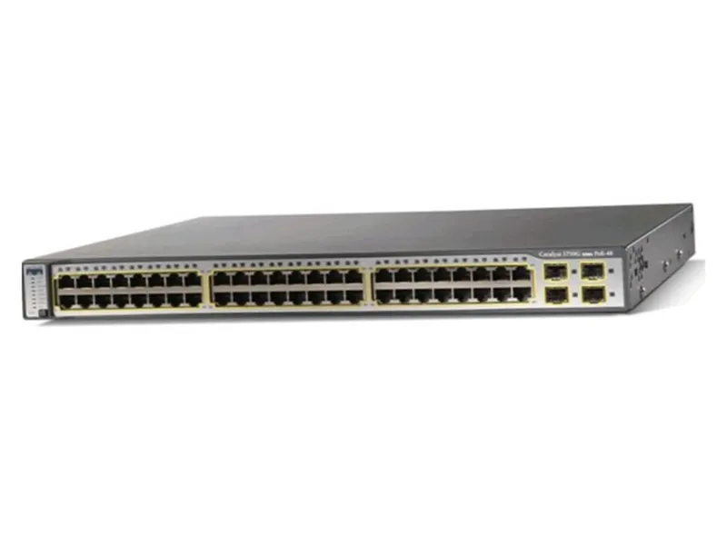 CISCO WS-C3750V2-48PS-S PLC模組/機架