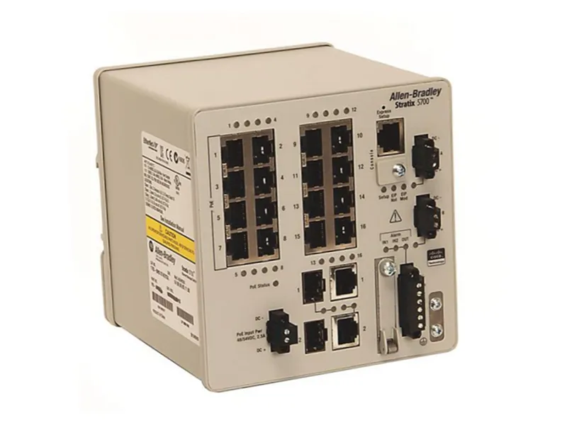 ALLEN BRADLEY 1783-BMS12T4E2CGL PLC Module/Rack