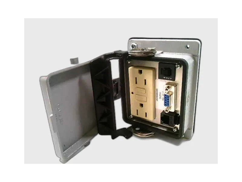 AC4DB9RJ45GFI 插頭/插座 by HOFFMAN ENCLOSURES