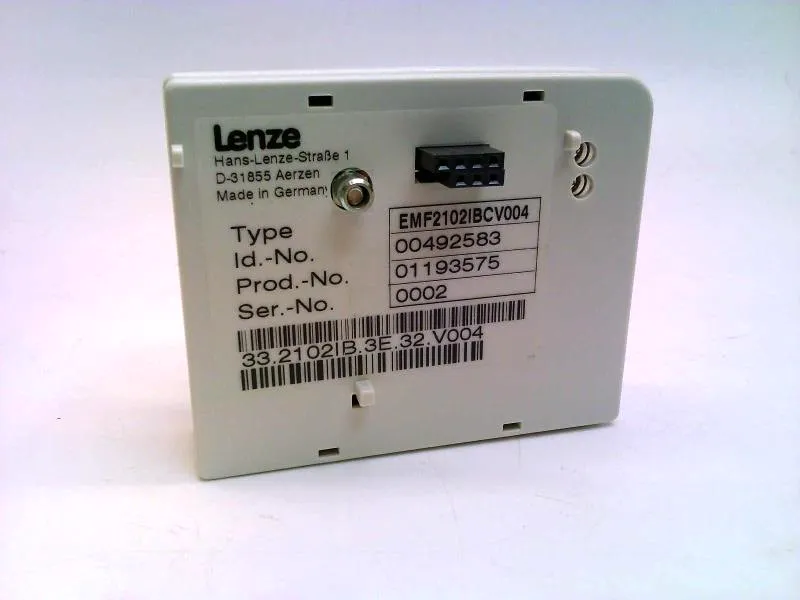 EMF2102IBC-V004 驅動器介面/操作面板 - LENZE