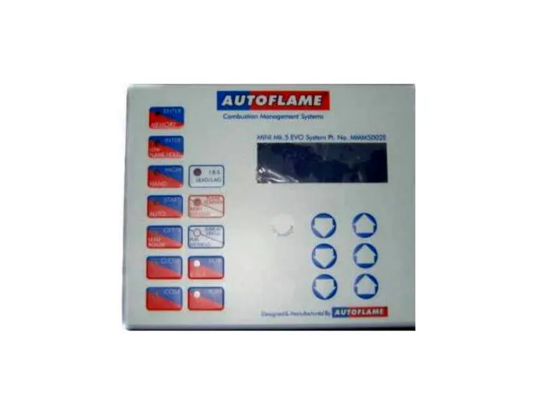 MMM5002E Interface do Operador por AUTOFLAME BOILER