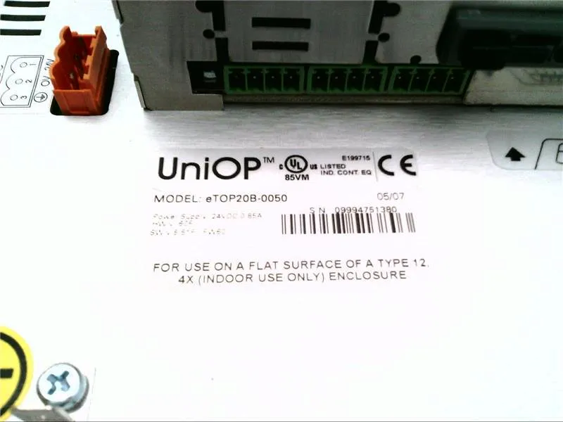 ETOP20B-0050 Interfaccia Operatore di EXOR