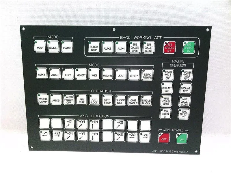 A86L-0001-0207 鍵盤/小鍵盤 由 FANUC