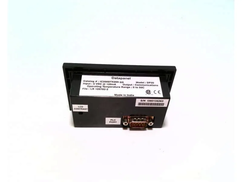 IC200DTX200 操作員介面 由 GE FANUC