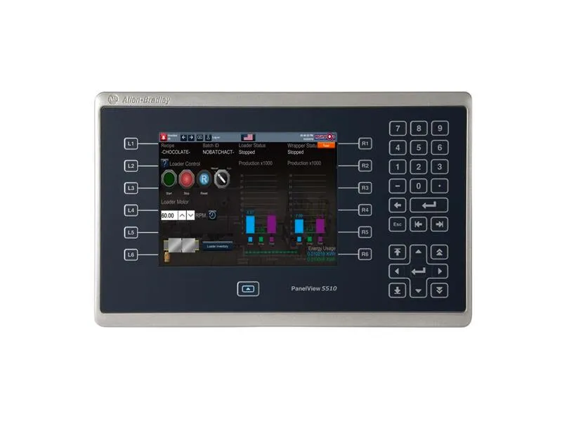 2715P-B10CD 操作員介面 由 ALLEN BRADLEY