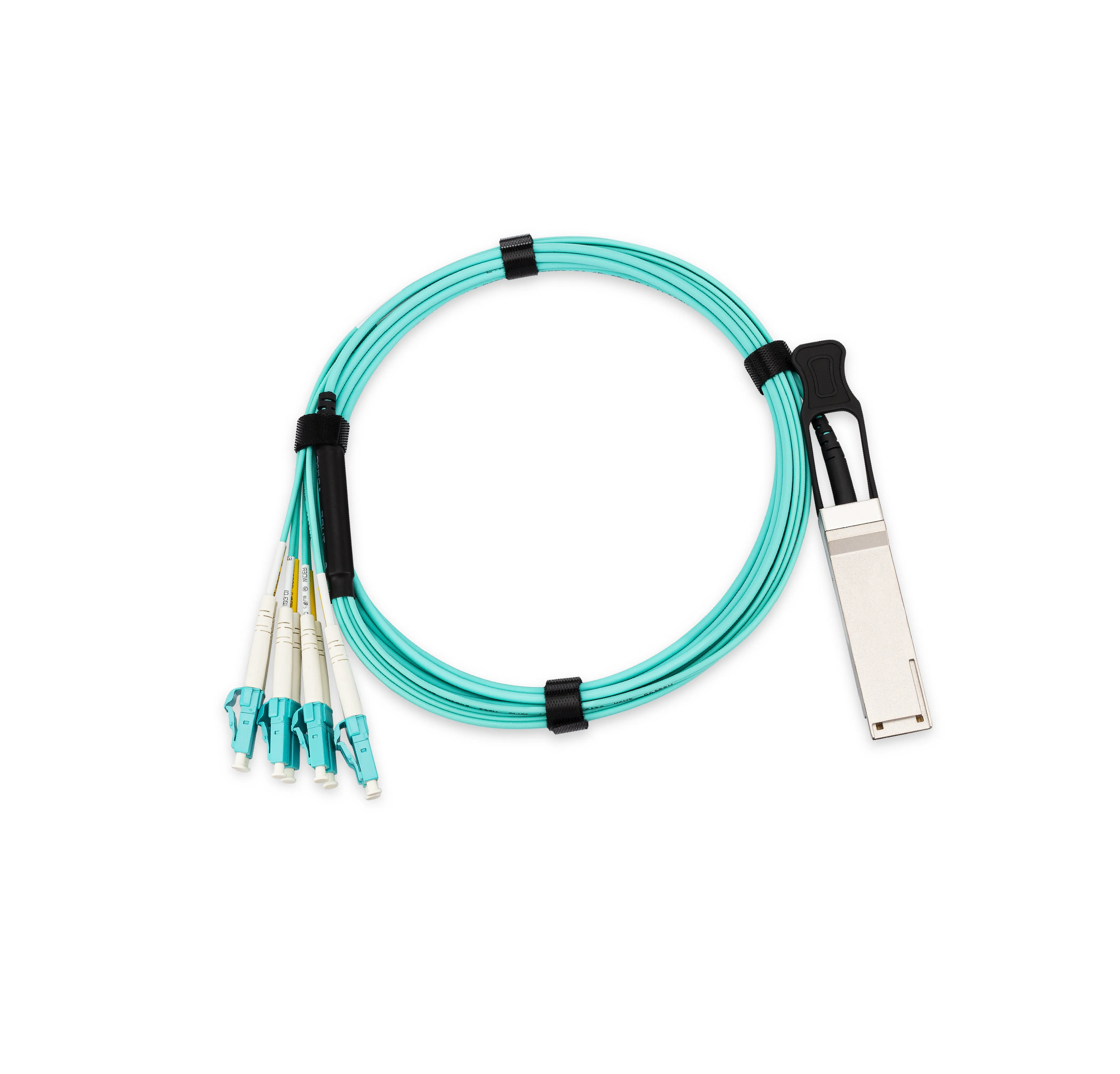 Brocade Tương thích QSFP-8LC-AOC-2001 Cáp quang hoạt động Breakout
