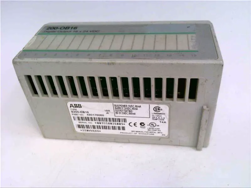 S200-OB16 VDC邏輯I/O模組 - ABB - ALFA LAVAL AUTOMATION
