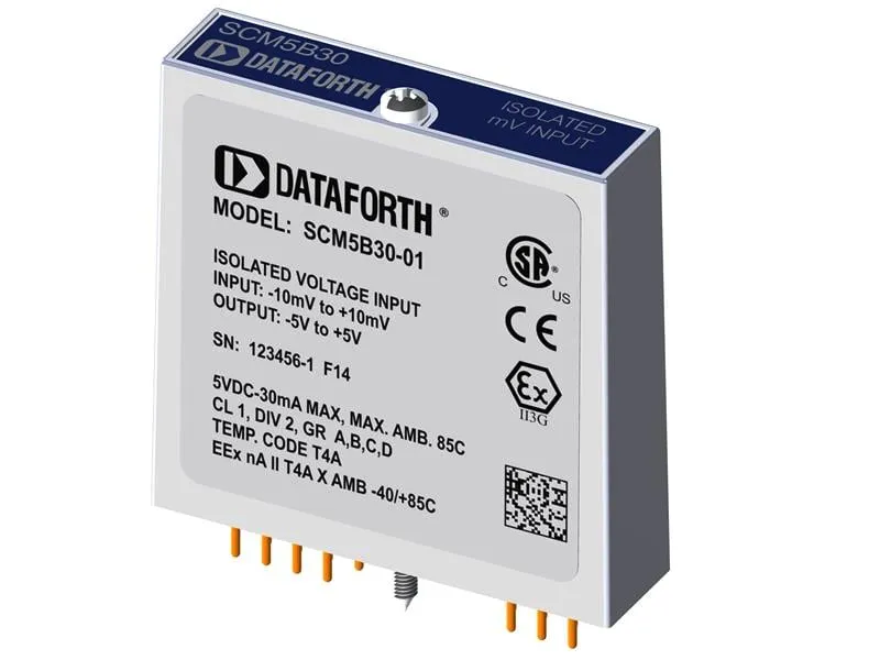 SCM5B30-02 โมดูล I/O ลอจิก VDC โดย DATAFORTH