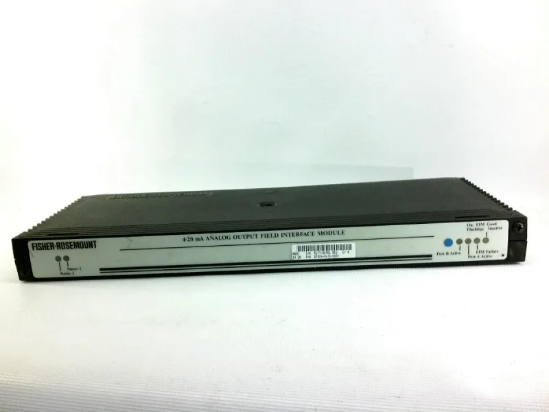 01984-4418-0001 VDC邏輯I/O模組 由 FISHER ROSEMOUNT