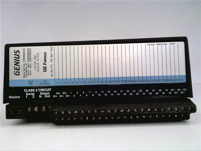 IC660BBD024 PLC模組/機架 由 GE FANUC