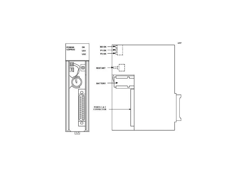 IC693PCM301 PLC模組/機架 由 GE FANUC