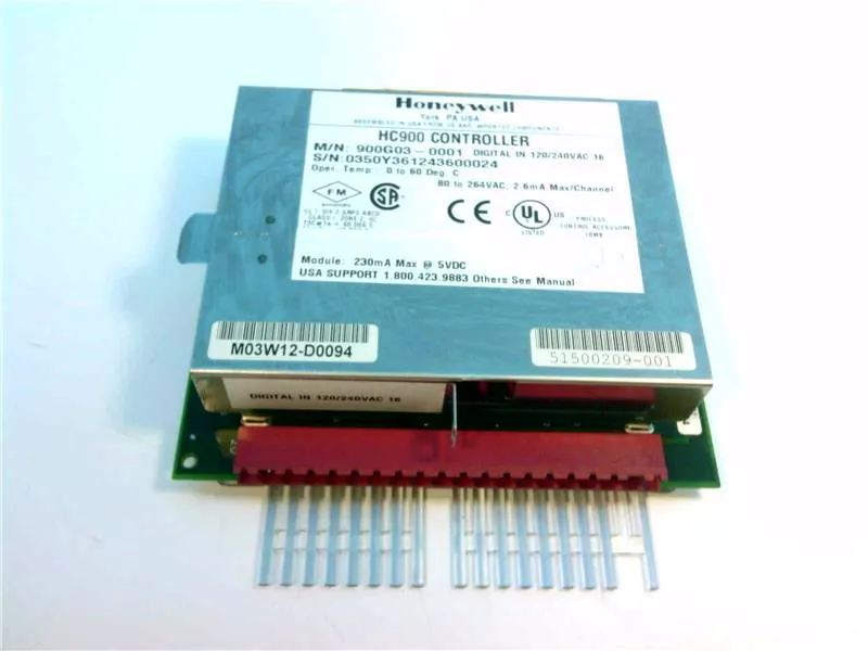 900G03-0001 Modul PLC/Šasi od HONEYWELL