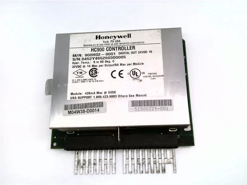 900H02-0001 PLC模組/機架 由 HONEYWELL