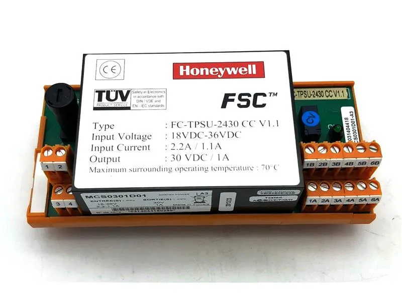 FC-TPSU-2430 PLC模組/機架 由 HONEYWELL
