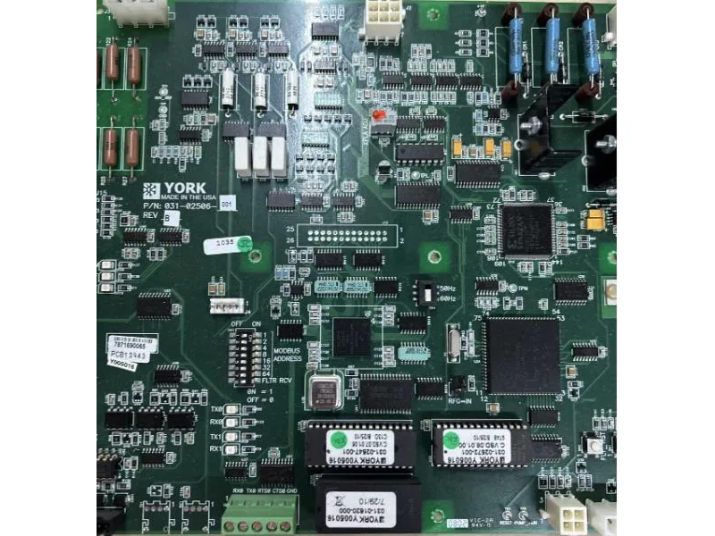 031-02506-001 Bo mạch PC PLC/Bo mạch bổ sung bởi YORK