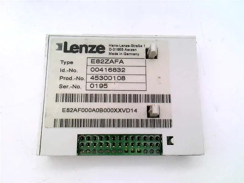 E82ZAFA PLC模組/機架 by LENZE
