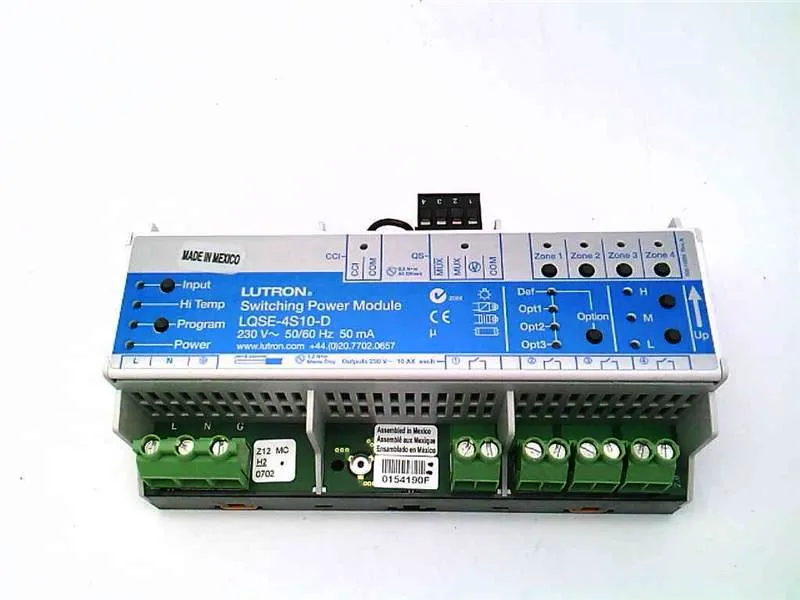 LQSE-4S10-D PLC-module/rek van LUTRON