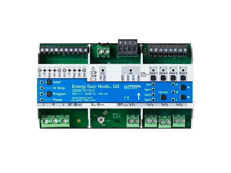 QSNE-4T10-D PLC-module/rek van LUTRON