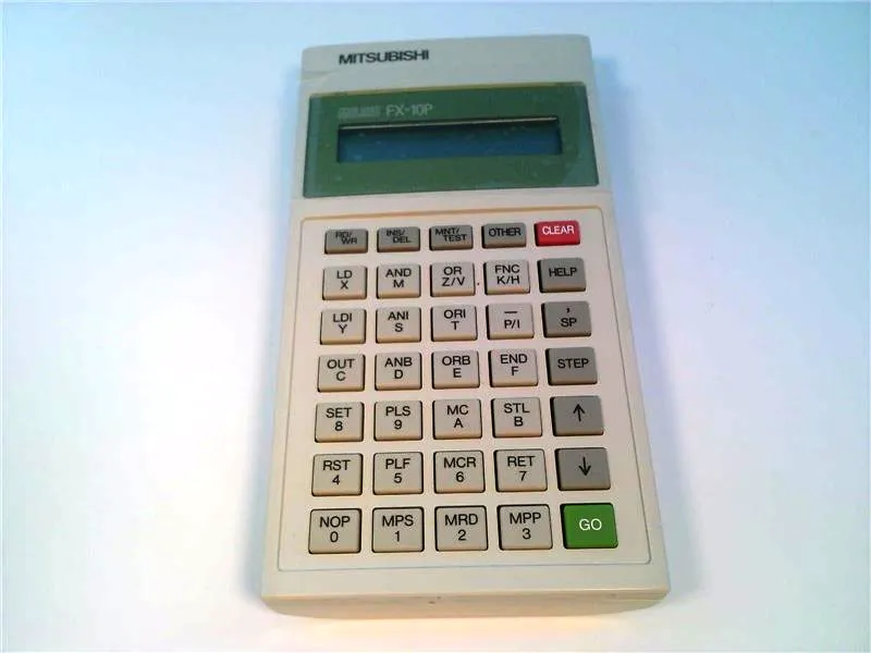 FX-10P-E PLC-programmeerterminal van MITSUBISHI