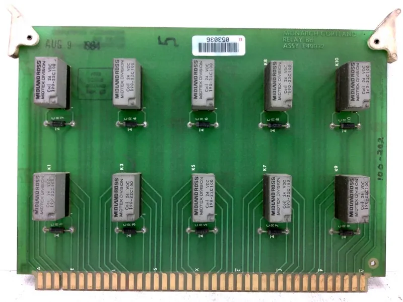 E49932 Bo mạch PC PLC/Bo mạch bổ sung của MONARCH INSTRUMENTS
