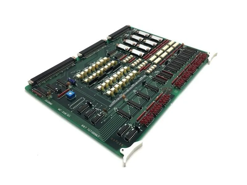 MC-208-01 printplaat PLC/uitbreidingskaart van NABCO