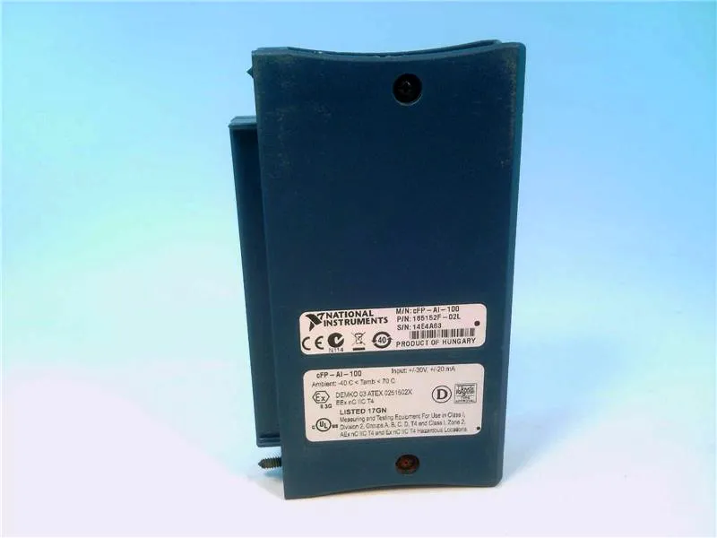 CFP-AI-100 PLC-module/rek van NATIONAL INSTRUMENTS